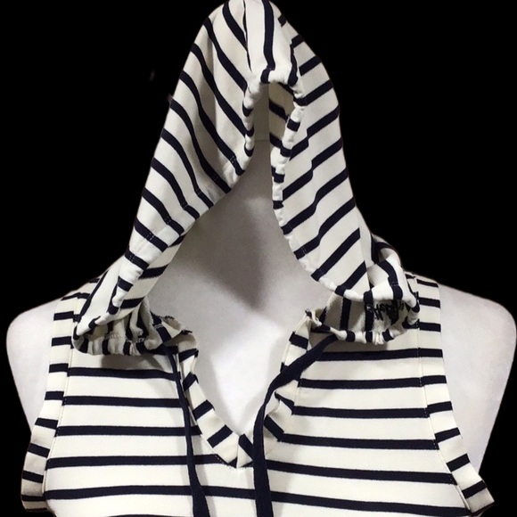 Junk Food “Hello Sunshine” Disney Swim Tunic Hoodie, Black/Eggshell, Size XS - Picture 6 of 10